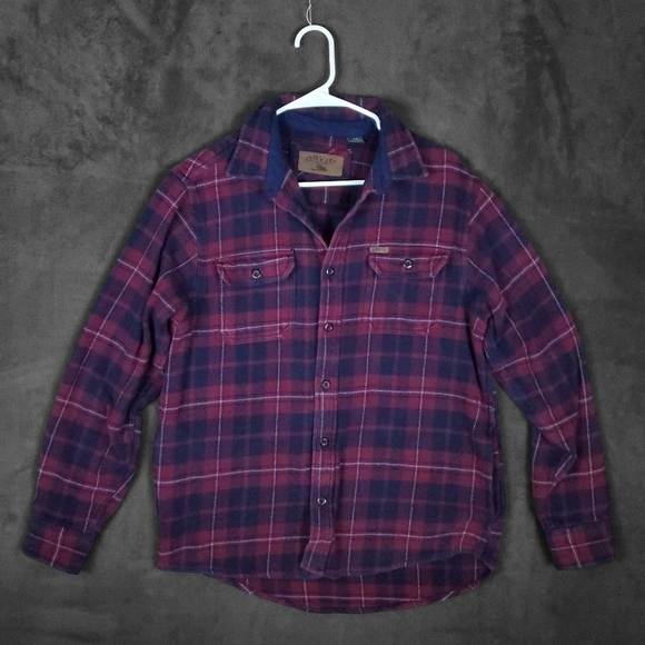 Orvis Other - Orvis Shacket Shirt Men’s M/S Plaid Check Jacket Flannel Casual